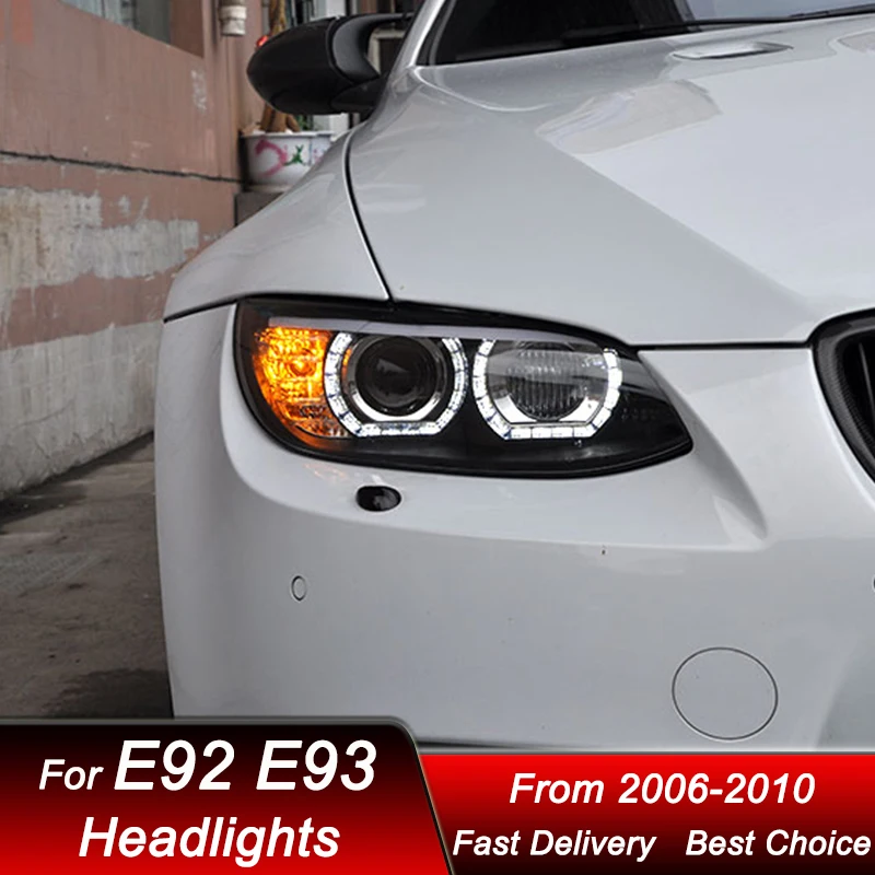 Pop Car Headlights For BMW 3 Series M3 E92 E93 06-10 LED Headlamp Assembly Upgrade High Configure Projector Lens Accessories Kit
Pop Car Headlights For BMW 3 Series M3 E92 E93 06-10 LED Headlamp Assembly Upgrade High Configure Projector Lens Accessories Kit