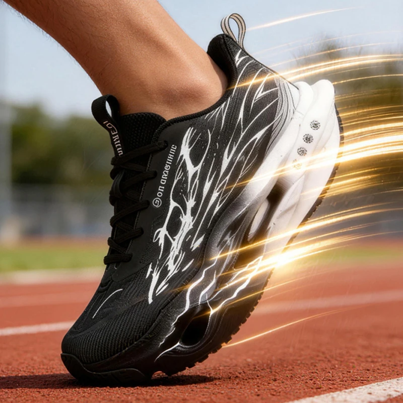 Men's Casual Sports Shoes, Carbon Plate Racing Running Shoes, Comfortable Cushioning, Blade Tennis Shoes, Suitable for Gym Jogging, Cool Style, Breathable and Non-Slip, Same Style for Men and Women Couples
Men's Casual Sports Shoes, Carbon Plate Racing Running Shoes, Comfortable Cushioning, Blade Tennis Shoes, Suitable for Gym Jogging, Cool Style, Breathable and Non-Slip, Same Style for Men and Women Couples