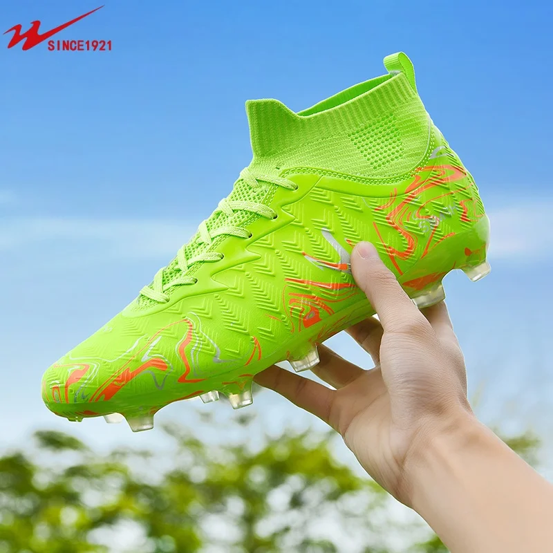 Мужские футбольные бутсы Double Star, нескользящие кроссовки с длинными шипами FG, профессиональная обувь для соревнований и тренировок
Мужские футбольные бутсы Double Star, нескользящие кроссовки с длинными шипами FG, профессиональная обувь для соревнований и тренировок