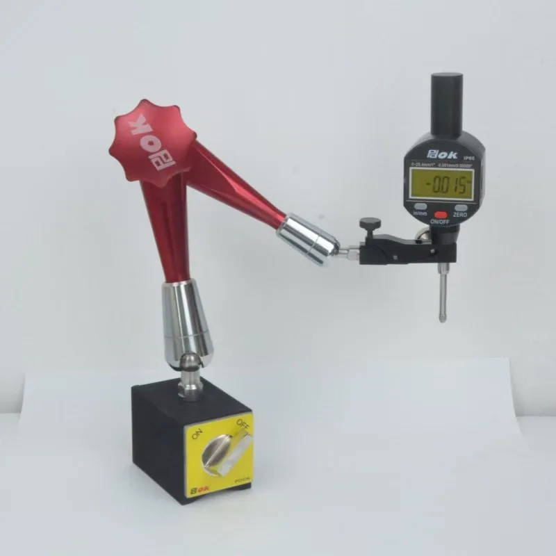 Mechanical Universal Magnetic Indicator Base equipped with Industrial Camera / Dial Indicator / Micrometer Indicator
Mechanical Universal Magnetic Indicator Base equipped with Industrial Camera / Dial Indicator / Micrometer Indicator