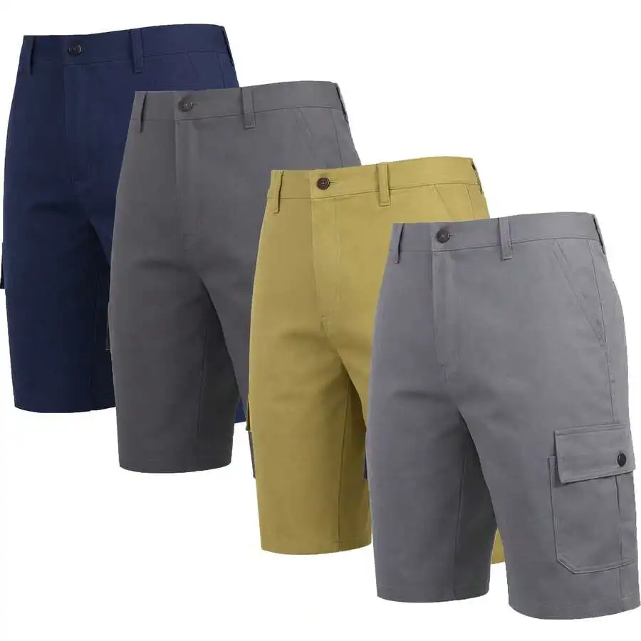 Men’s Stretch Cotton Cargo Shorts Multi-Pack, Regular Fit, Button Fly, Sizes 30–40
Men’s Stretch Cotton Cargo Shorts Multi-Pack, Regular Fit, Button Fly, Sizes 30–40