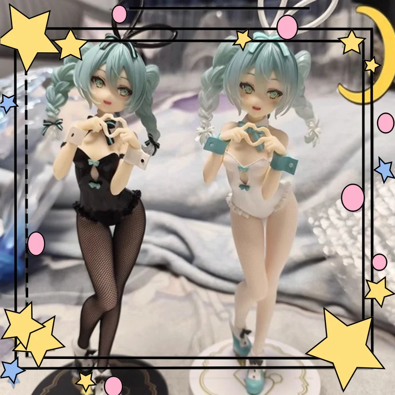 Аутентичная японская коллекционная фигурка Furyu Miku Rabbit Girl, черно-белое шелковое сердце, Rurudo, новый сорт, кавайная игрушечная фигурка
Аутентичная японская коллекционная фигурка Furyu Miku Rabbit Girl, черно-белое шелковое сердце, Rurudo, новый сорт, кавайная игрушечная фигурка