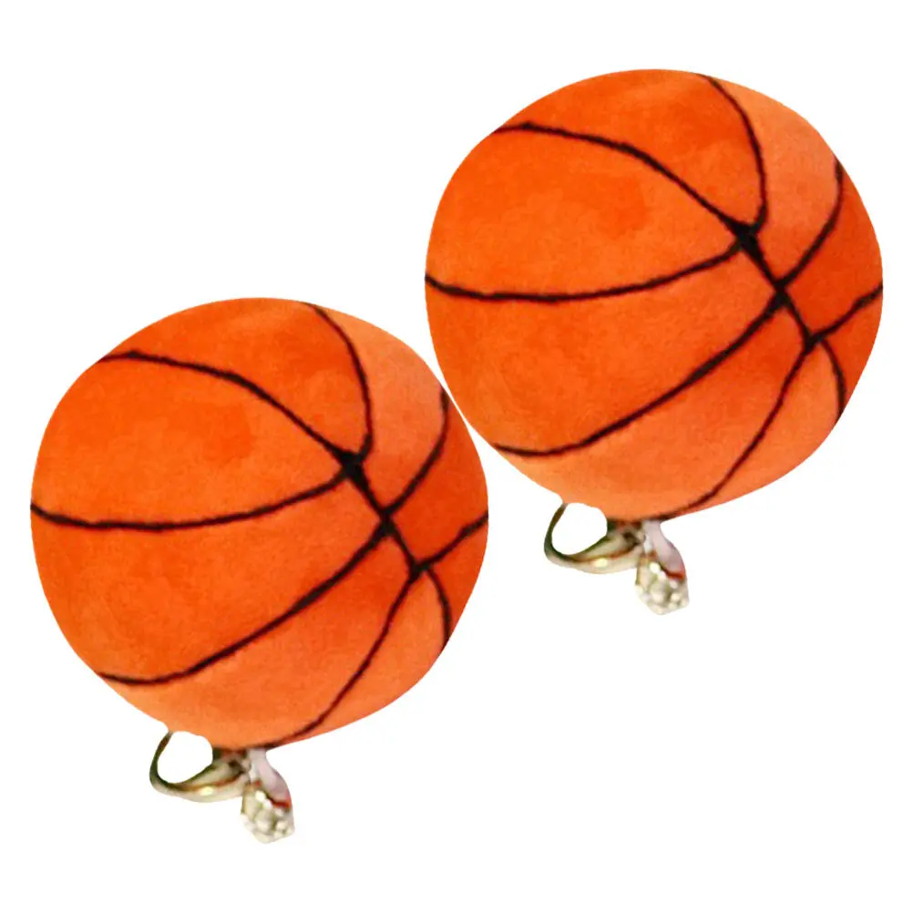 2pcs Basketball Keychains Stuffed Ball Key Ring Cute Sports Theme Bag Decoration For Boys Girls Basketball Lovers Gift Pendant
2pcs Basketball Keychains Stuffed Ball Key Ring Cute Sports Theme Bag Decoration For Boys Girls Basketball Lovers Gift Pendant