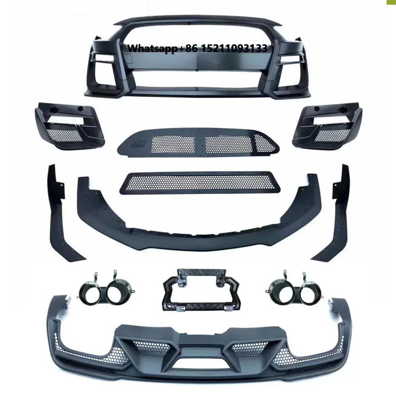 GT500 2015-2018Y Upgrade 2019Y Wide Bumper PP Material GT500 Old to New Body Kit GT500 Car Bumpers Facelift
GT500 2015-2018Y Upgrade 2019Y Wide Bumper PP Material GT500 Old to New Body Kit GT500 Car Bumpers Facelift