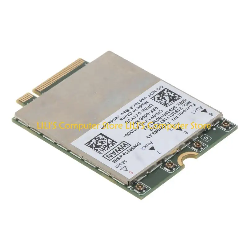 A52B T77W968 LTE Cat16 4G WWAN Card DW5821e for Dell 5420 5424 7424 Rugged
A52B T77W968 LTE Cat16 4G WWAN Card DW5821e for Dell 5420 5424 7424 Rugged