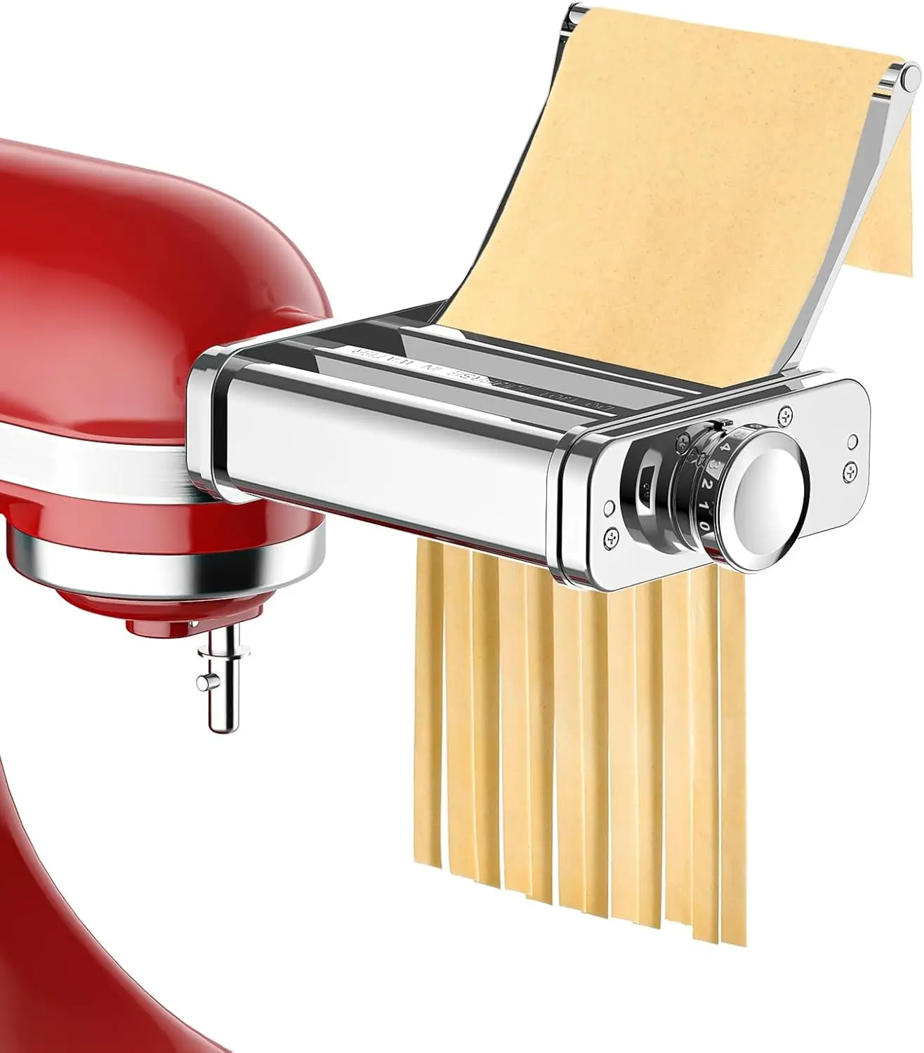 3-in-1 Pasta Attachment for Stand Mixers, Stainless Steel Pasta Maker with Sheet Roller and Spaghetti & Fettuccine Cutters
3-in-1 Pasta Attachment for Stand Mixers, Stainless Steel Pasta Maker with Sheet Roller and Spaghetti & Fettuccine Cutters