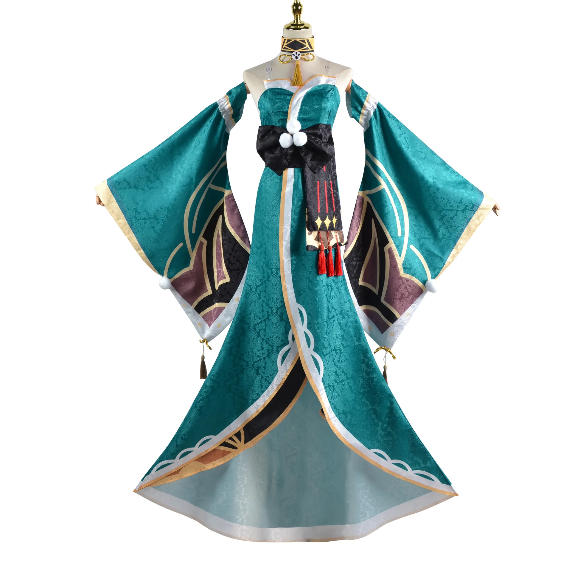 Genshin Impact Miss Hina Gorou Genderbend Jacquard Kimono Cosplay Dress Anime Game Women Full Outfit
Genshin Impact Miss Hina Gorou Genderbend Jacquard Kimono Cosplay Dress Anime Game Women Full Outfit