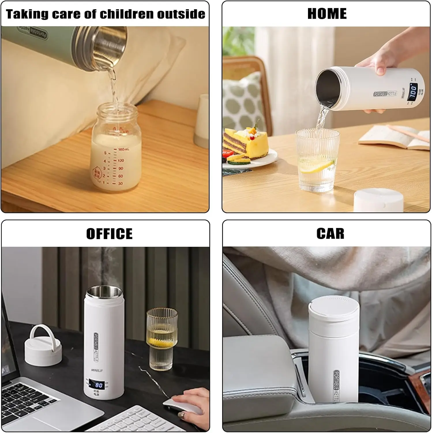 Travel Kettle Portable Electric Kettle, Small Mini Tea Coffee Kettle Water Boiler With 4 Variable Settings, 316 Stainless Steel,
Travel Kettle Portable Electric Kettle, Small Mini Tea Coffee Kettle Water Boiler With 4 Variable Settings, 316 Stainless Steel,