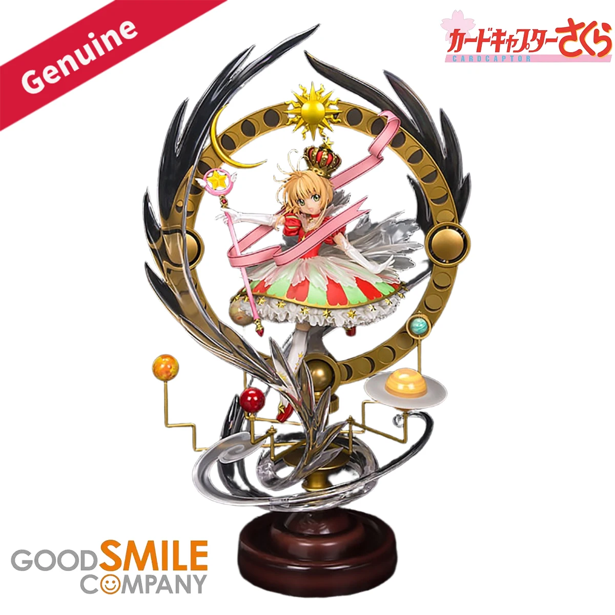 Original Genuine Good Smile Company Prepainted Card Captor Sakura Kinomoto Sakura Stars Bless You 1/7 H=450mm Figure Collection
Original Genuine Good Smile Company Prepainted Card Captor Sakura Kinomoto Sakura Stars Bless You 1/7 H=450mm Figure Collection
