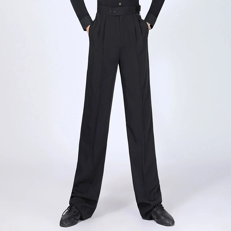 High Waist Latin Dance Pants Ballroom Dance National Standard Dance Pants New Men'S Pants Modern Training Black Pants
High Waist Latin Dance Pants Ballroom Dance National Standard Dance Pants New Men'S Pants Modern Training Black Pants