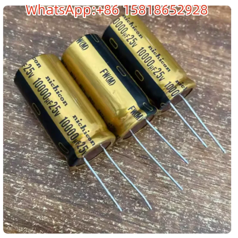 2 шт. 10000UF 25V 25V10000UF 18*40 мм Nichicon FW Gold Audio Электролитические конденсаторы
2 шт. 10000UF 25V 25V10000UF 18*40 мм Nichicon FW Gold Audio Электролитические конденсаторы