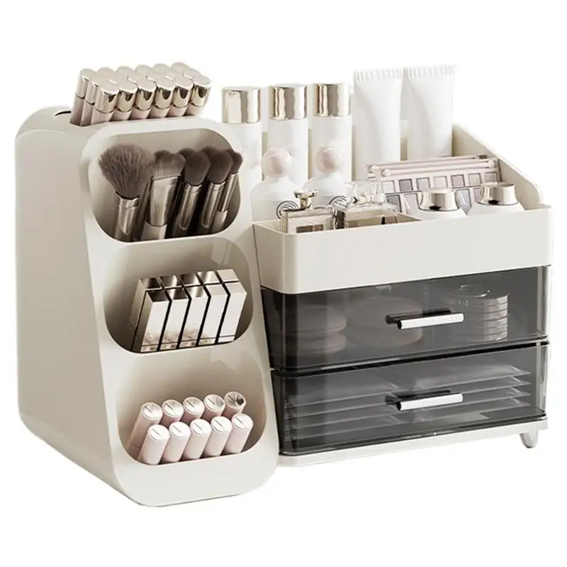 Ящик для хранения косметики, коробка для ухода за кожей, ящик для косметики, органайзер для макияжа, большая косметическая витрина для спальни, ванной комнаты 
Ящик для хранения косметики, коробка для ухода за кожей, ящик для косметики, органайзер для макияжа, большая косметическая витрина для спальни, ванной комнаты