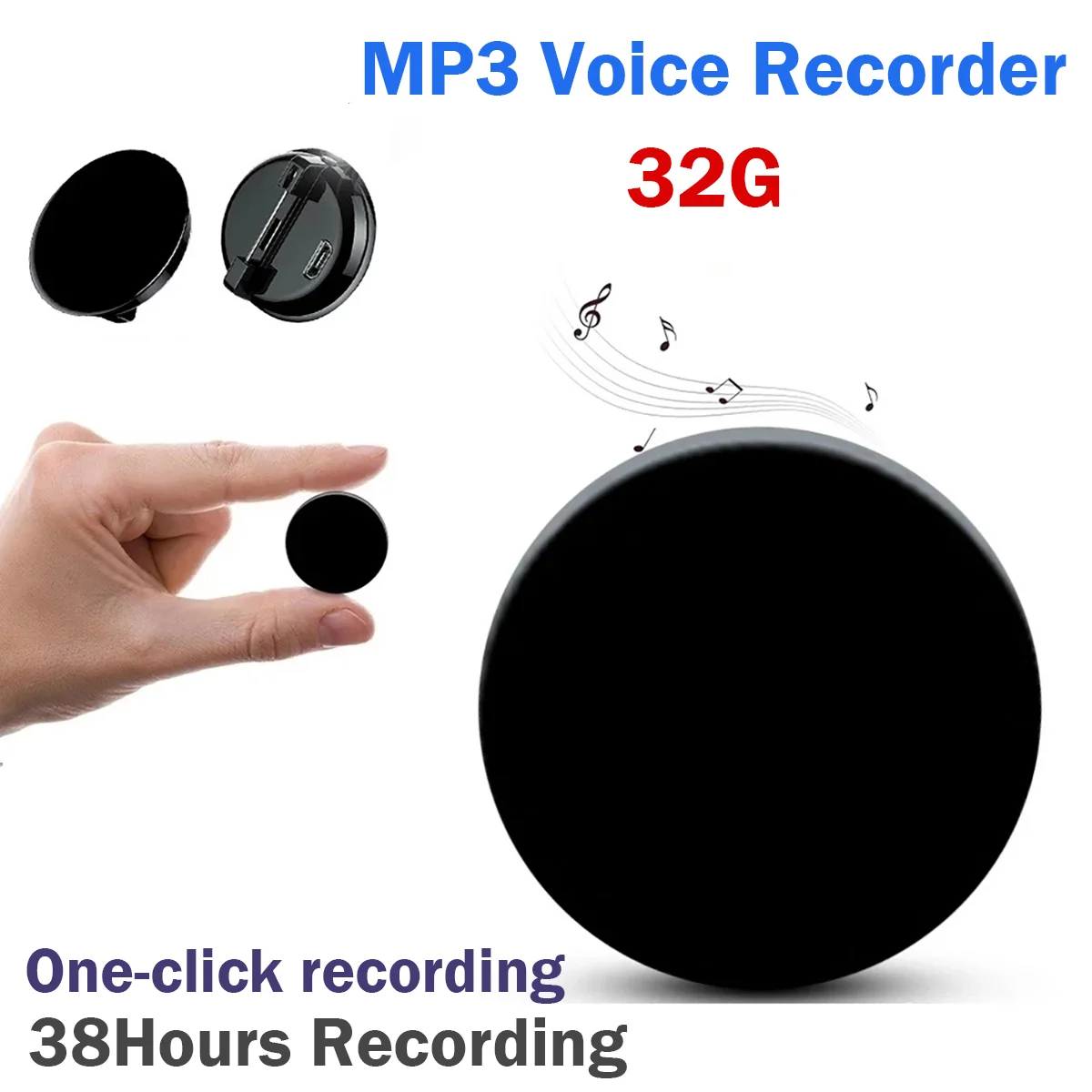 32G Mini Voice Recorder HD Noise Reduction Voice Activated Professional Dictaphone Digital Audio Voice Recorder mp3 player
32G Mini Voice Recorder HD Noise Reduction Voice Activated Professional Dictaphone Digital Audio Voice Recorder mp3 player