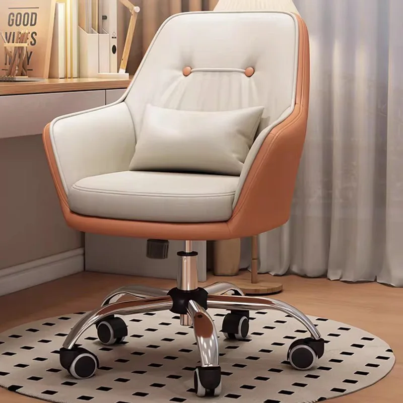 Удобное офисное кресло в скандинавском стиле, дизайнерское ленивое кожаное офисное кресло-трон для учебы, портативное кресло с расслабляющими колесами, мебель для дома
Удобное офисное кресло в скандинавском стиле, дизайнерское ленивое кожаное офисное кресло-трон для учебы, портативное кресло с расслабляющими колесами, мебель для дома