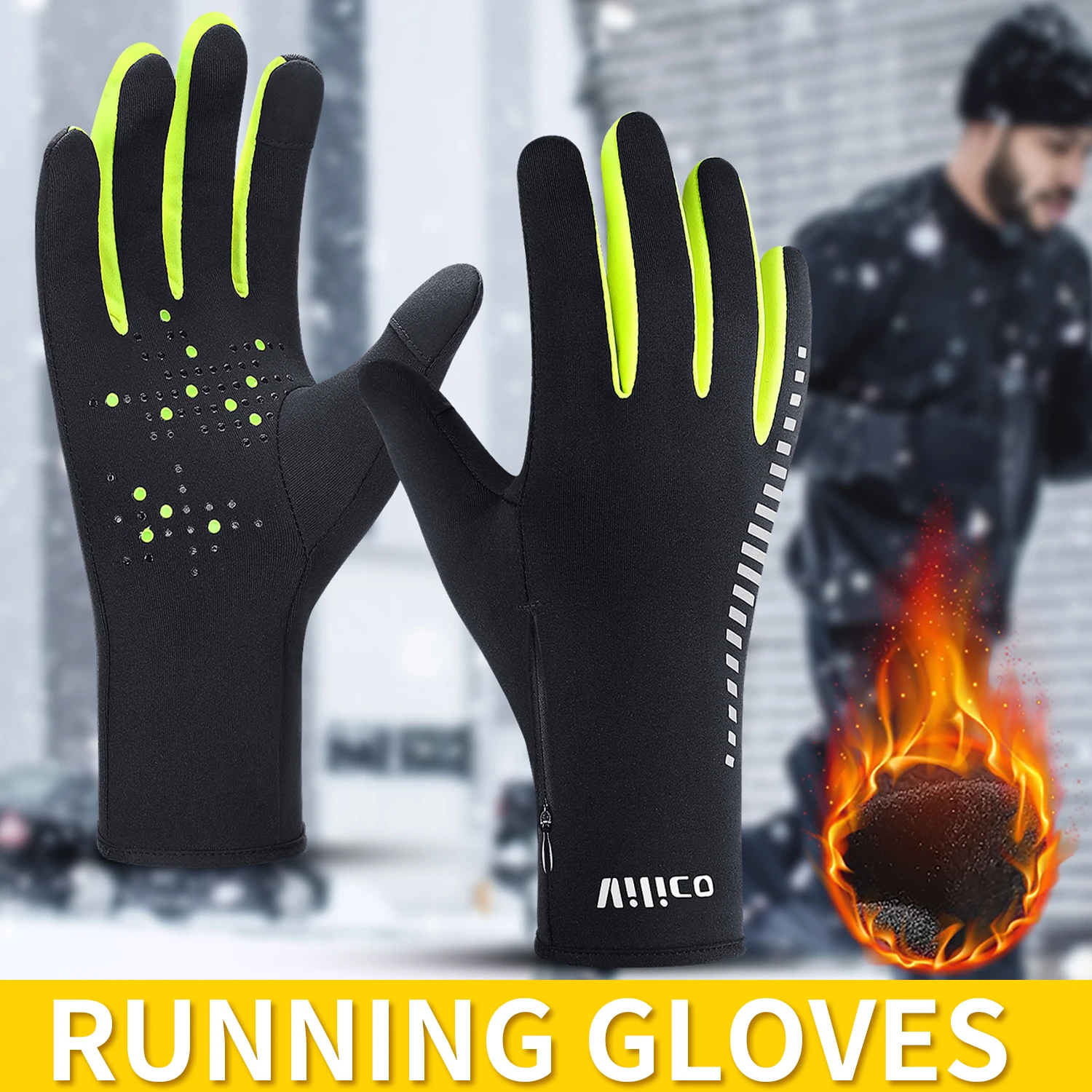 Уличные зимние велосипедные морозостойкие теплые мужские и женские перчатки с сенсорным экраном и флисовыми перчатками для верховой езды и бега
Уличные зимние велосипедные морозостойкие теплые мужские и женские перчатки с сенсорным экраном и флисовыми перчатками для верховой езды и бега