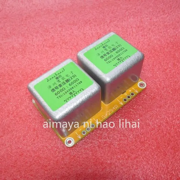Broadband response 600Ω: 600Ω balanced input transformer inverter transformer 600:600 permalloy
Broadband response 600Ω: 600Ω balanced input transformer inverter transformer 600:600 permalloy