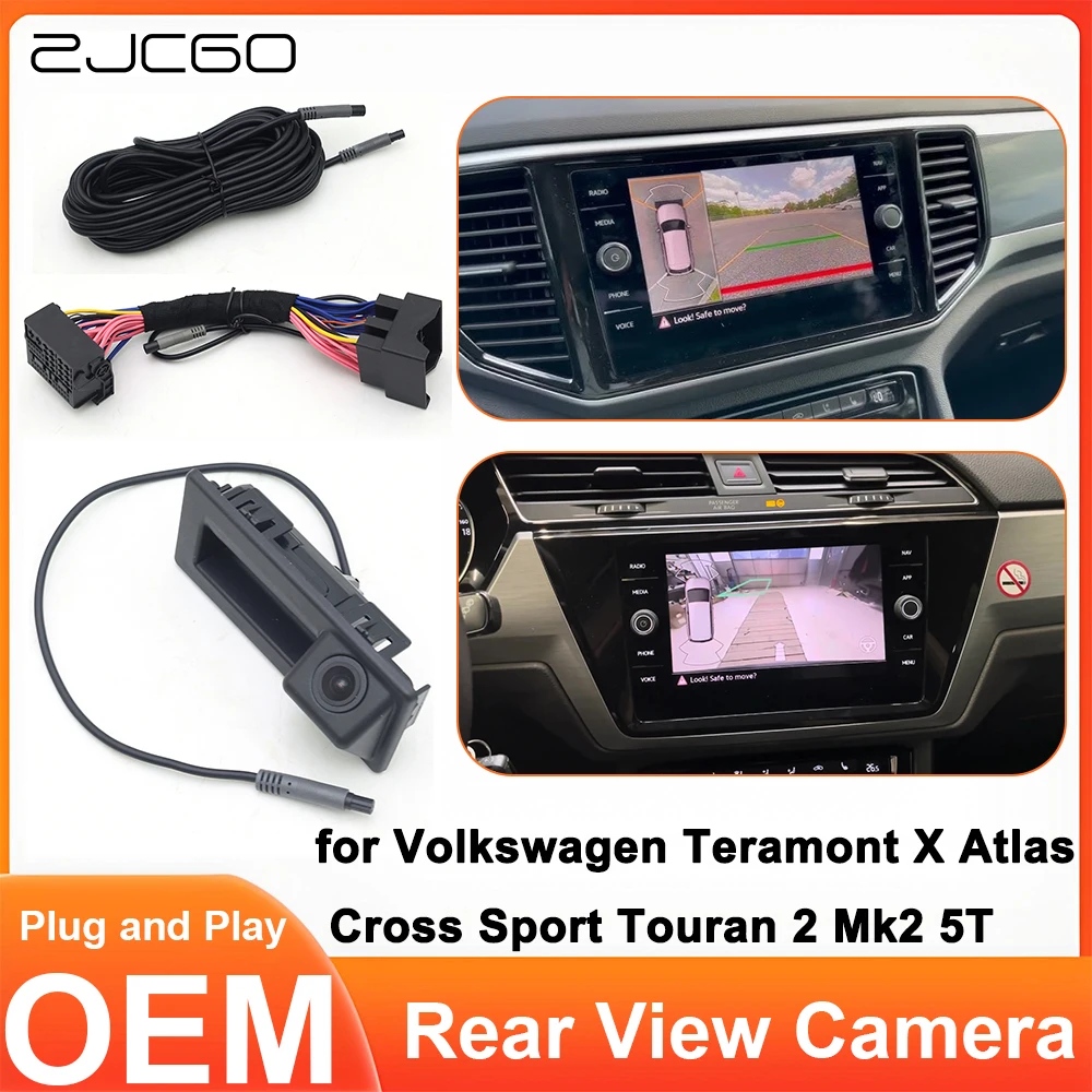 for Volkswagen VW Teramont X Atlas Cross Sport Touran 5T Rear View Reverse Backup Trunk Handle OEM Original Camera Plug and Play
for Volkswagen VW Teramont X Atlas Cross Sport Touran 5T Rear View Reverse Backup Trunk Handle OEM Original Camera Plug and Play
