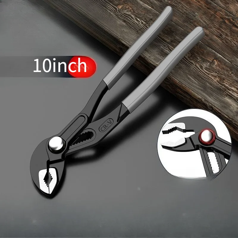 Multi-Functional Water Pump Pliers - Adjustable Universal Pipe Wrench, Heavy-Duty Plumbing Wrench & Locking Pliers
Multi-Functional Water Pump Pliers - Adjustable Universal Pipe Wrench, Heavy-Duty Plumbing Wrench & Locking Pliers