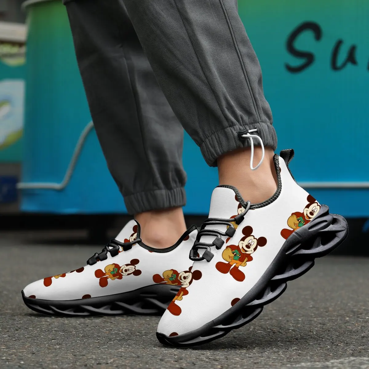 Белые повседневные кроссовки с принтом Микки Мауса, повседневные кроссовки для мальчиков и девочек, детская дышащая обувь на мягкой подошве с защитой от скольжения, детская обувь
Белые повседневные кроссовки с принтом Микки Мауса, повседневные кроссовки для мальчиков и девочек, детская дышащая обувь на мягкой подошве с защитой от скольжения, детская обувь