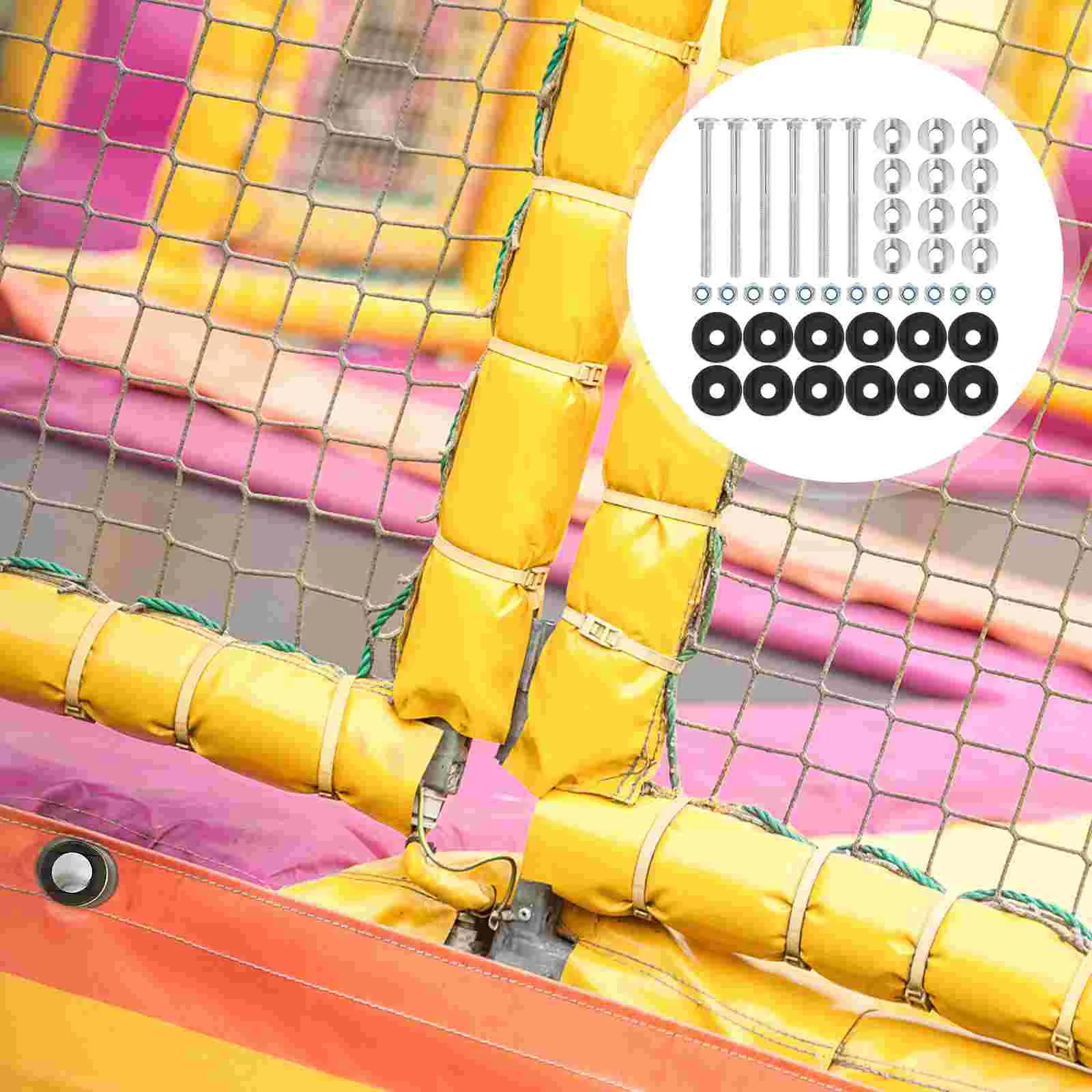 12 Pcs Trampoline Tent Screws for Kids Anti Falling Fixator Accessories Iron Fixing Tools
12 Pcs Trampoline Tent Screws for Kids Anti Falling Fixator Accessories Iron Fixing Tools