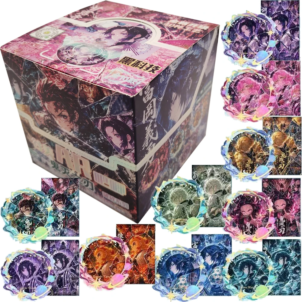 Demon Slayer Collection Flash Cards Christmas Children's Party Fun Badge Toy Fantasy Anime Handsome Characters Creative Brooches
Demon Slayer Collection Flash Cards Christmas Children's Party Fun Badge Toy Fantasy Anime Handsome Characters Creative Brooches