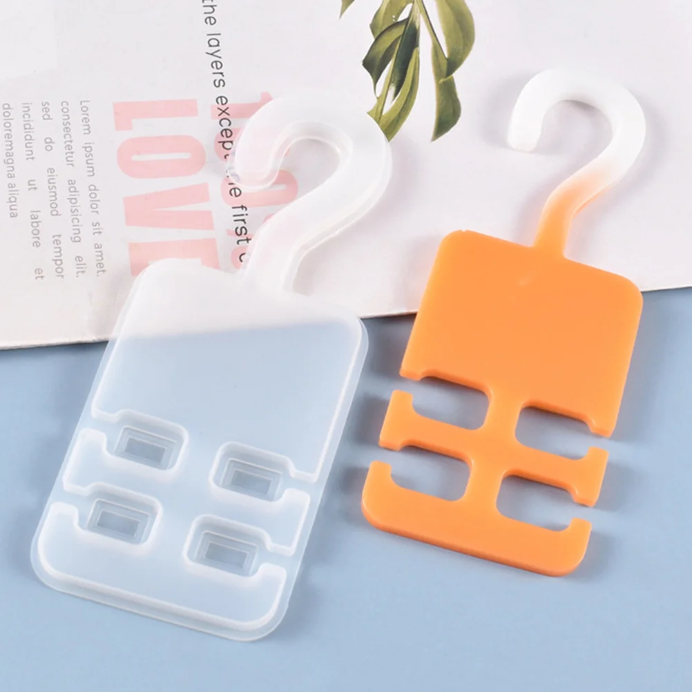 2 Pcs Silicon Hooks Hanger Mould Hanging Silica Gel Crystal Epoxy Silicone Mold
2 Pcs Silicon Hooks Hanger Mould Hanging Silica Gel Crystal Epoxy Silicone Mold