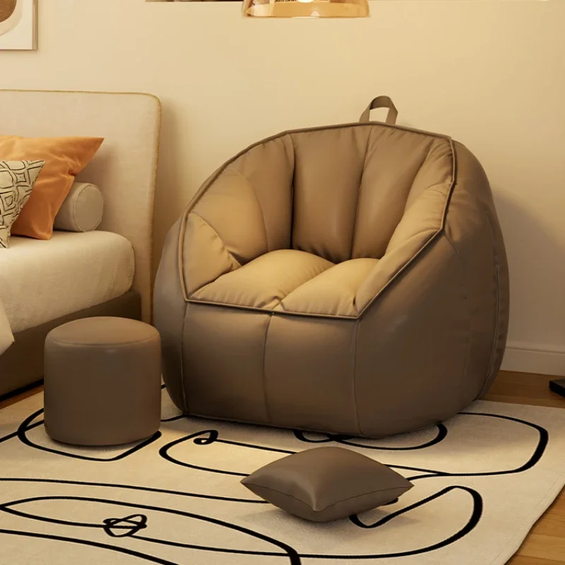 Outdoor Nordic Single Bean Bags Sofas Lazy Futon Living Room Sofas Small Bedroom Replica Tatami Children Furniture
Outdoor Nordic Single Bean Bags Sofas Lazy Futon Living Room Sofas Small Bedroom Replica Tatami Children Furniture