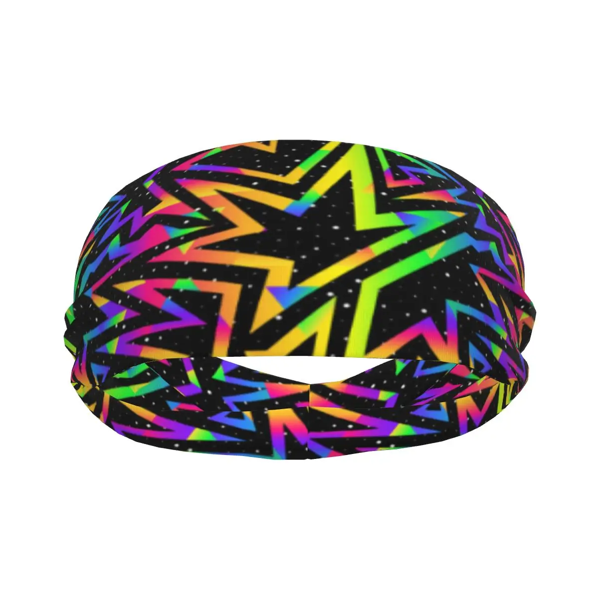 Sports Headband Portable Hair Band Star Rainbow Geometric Pattern Hair Wrap Brace Cycling Running Exercising Sweatband
Sports Headband Portable Hair Band Star Rainbow Geometric Pattern Hair Wrap Brace Cycling Running Exercising Sweatband