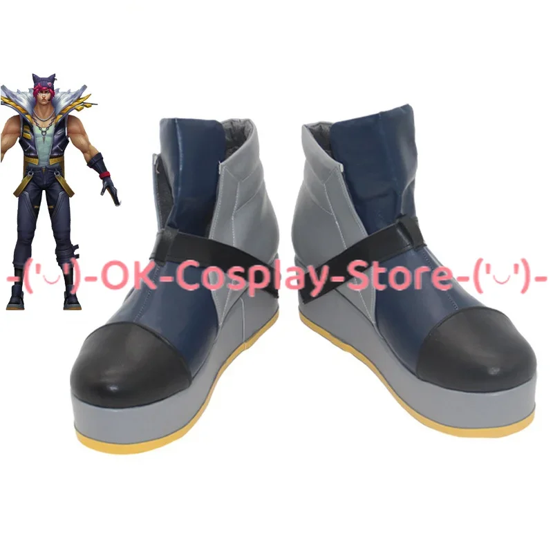 Game LOL The Boss Sett Cosplay Shoes Halloween Carnival Boots Cosplay Prop PU Shoes Custom Made
Game LOL The Boss Sett Cosplay Shoes Halloween Carnival Boots Cosplay Prop PU Shoes Custom Made