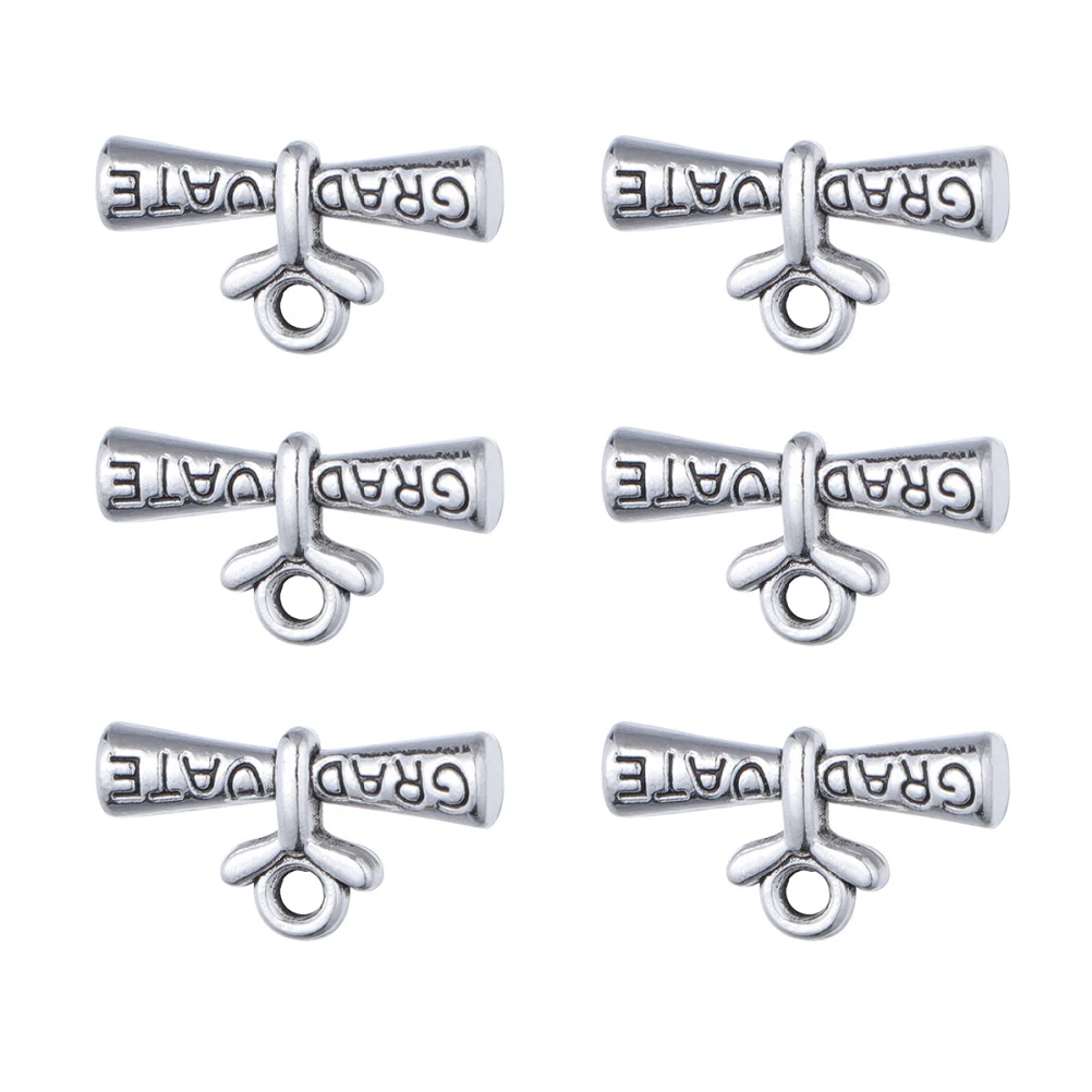 20pcs Graduation Certificate Pendant Charms DIY Jewelry Making Craft Supplies Diploma Alloy Congrats Gifts Accessories
20pcs Graduation Certificate Pendant Charms DIY Jewelry Making Craft Supplies Diploma Alloy Congrats Gifts Accessories
