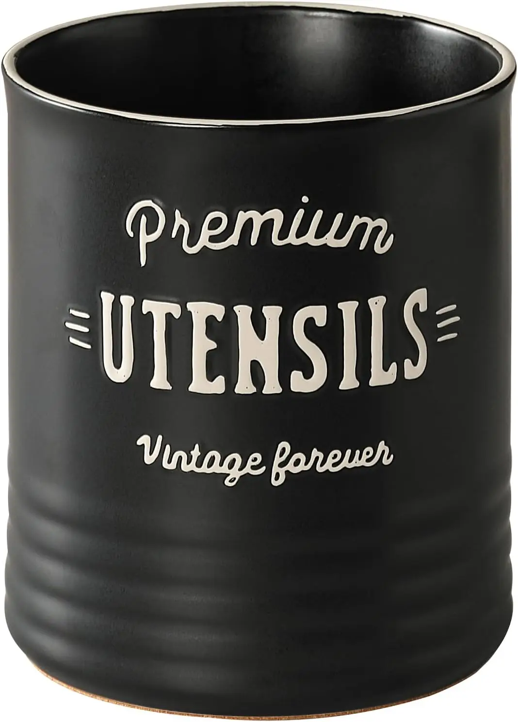 Очень большой керамический держатель для посуды 7,2 дюйма, место для хранения кухонной стойки в фермерском доме с пробковым ковриком, матовый черный — идеально подходит для декора кухни
Очень большой керамический держатель для посуды 7,2 дюйма, место для хранения кухонной стойки в фермерском доме с пробковым ковриком, матовый черный — идеально подходит для декора кухни