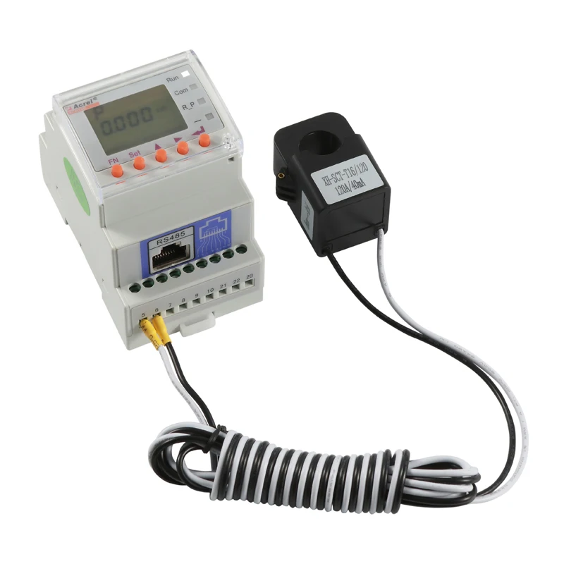 Acrel ACR10R-D16TE AC230V 120A Input Zero Export Device Energy Meter For GoodWe Solis inverters
Acrel ACR10R-D16TE AC230V 120A Input Zero Export Device Energy Meter For GoodWe Solis inverters