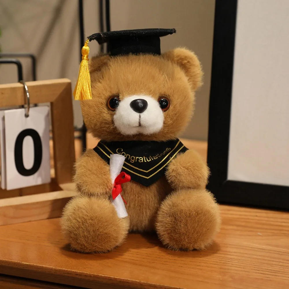 18cm Creative Soft Doctor Bear Plush Toy Cartoon DIY Graduation Bear Doll Cute Flowers Accessorie Stuffed Animal Doll Graduation
18cm Creative Soft Doctor Bear Plush Toy Cartoon DIY Graduation Bear Doll Cute Flowers Accessorie Stuffed Animal Doll Graduation