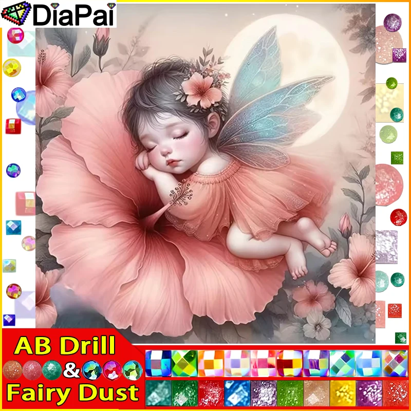 DIAPAI сказочная пыль AB 5D DIY алмазная живопись "Девочка цветок" полная дрель смола Алмазная вышивка крестиком домашний декор
DIAPAI сказочная пыль AB 5D DIY алмазная живопись "Девочка цветок" полная дрель смола Алмазная вышивка крестиком домашний декор