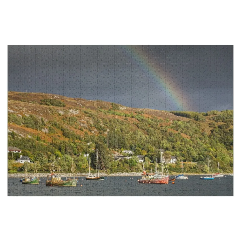 Rainbow over Loch Broom, Ullapool, Scotland Jigsaw Puzzle Custom With Photo Wooden Name Baby Wooden Puzzle
Rainbow over Loch Broom, Ullapool, Scotland Jigsaw Puzzle Custom With Photo Wooden Name Baby Wooden Puzzle