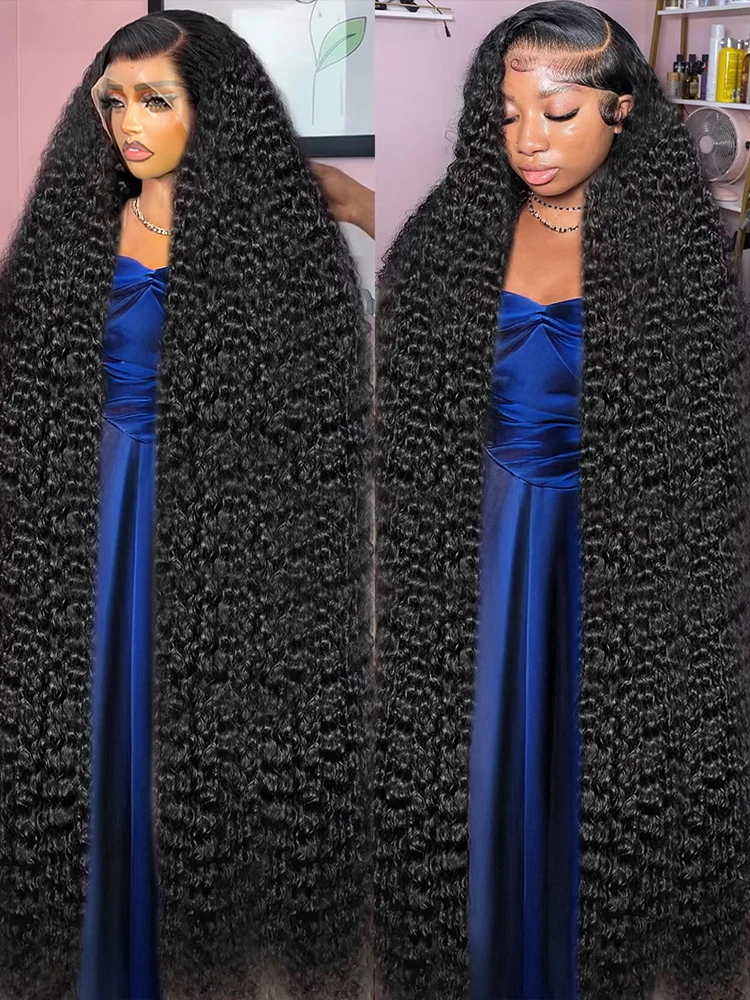 40 46 50 Inch 13x6 Water Curly Human Hair Lace Frontal Wig Brazilian Deep Wave 13x4 360 Hd Lace Front Human Hair Wigs for Women
40 46 50 Inch 13x6 Water Curly Human Hair Lace Frontal Wig Brazilian Deep Wave 13x4 360 Hd Lace Front Human Hair Wigs for Women