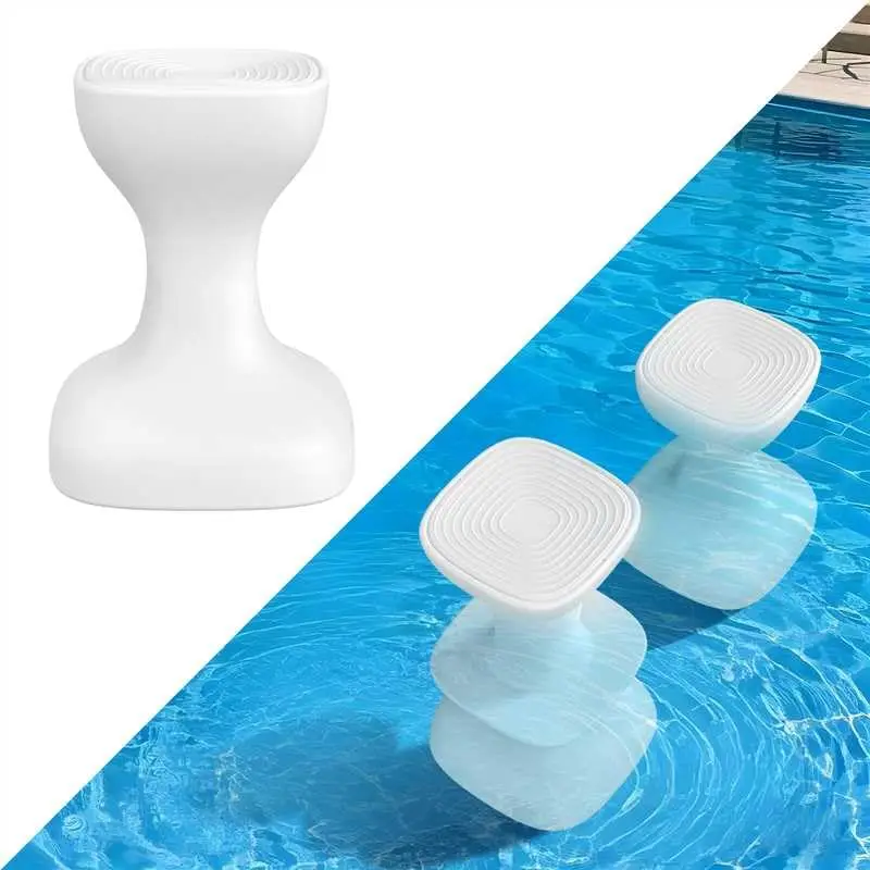 24" Pool stools for Underwater,Pre-Weighted Pool Stools with Foot Rest,Waterproof Patio Furniture with Adjustable Feet for Pools
24" Pool stools for Underwater,Pre-Weighted Pool Stools with Foot Rest,Waterproof Patio Furniture with Adjustable Feet for Pools