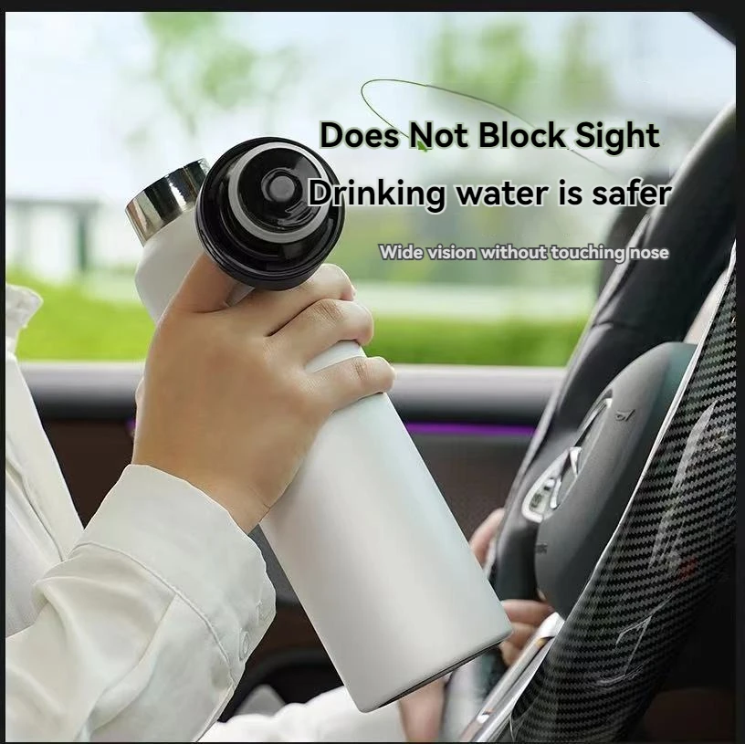 480ML Car Cup One Click Opening of Bottle Cap Water Bottle Multipurpose Portable Car Vacuum Flasks CupLeak Proof Sports Cup
480ML Car Cup One Click Opening of Bottle Cap Water Bottle Multipurpose Portable Car Vacuum Flasks CupLeak Proof Sports Cup