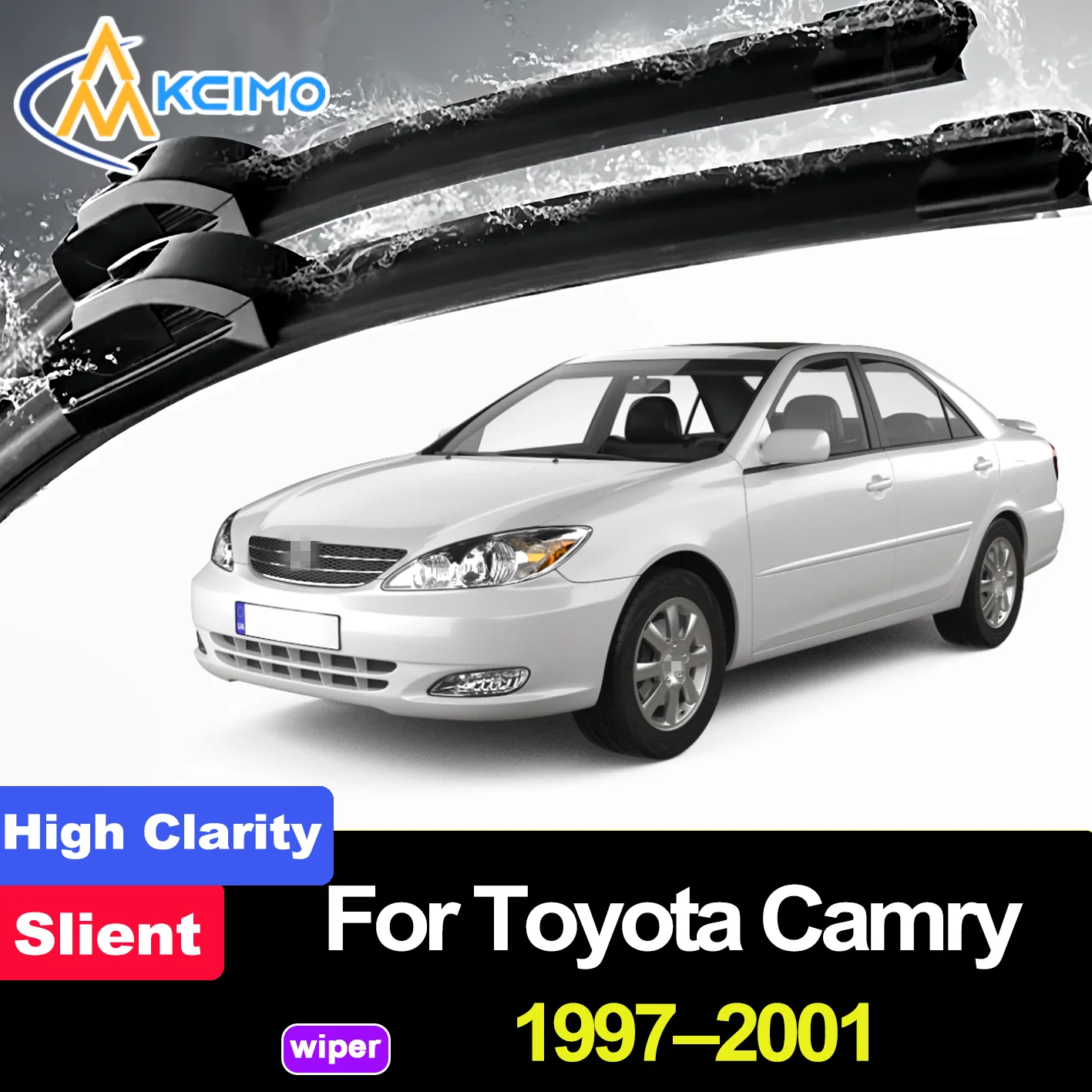 2PCS HD Wiper Blades for Toyota Camry XV20 1997-2001 Toyota Camry Gracia (Japan) Toyota Mark II Qualis (wagon) Toyota Vienta
2PCS HD Wiper Blades for Toyota Camry XV20 1997-2001 Toyota Camry Gracia (Japan) Toyota Mark II Qualis (wagon) Toyota Vienta