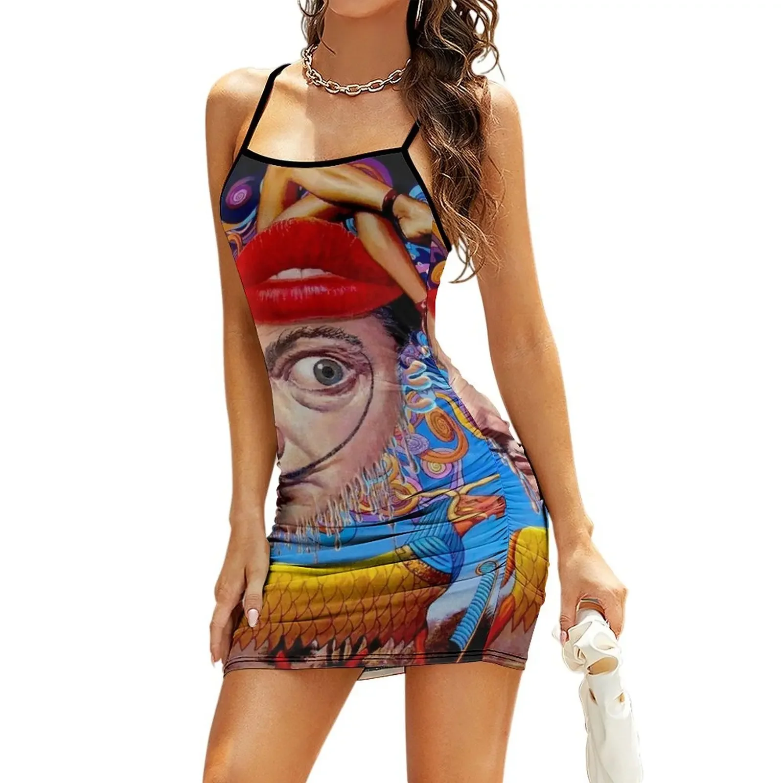 THANKSGIVING : Vintage Abstract Painting Print Sling Dress luxury woman party dress summer dress woman 2025 trendy
THANKSGIVING : Vintage Abstract Painting Print Sling Dress luxury woman party dress summer dress woman 2025 trendy