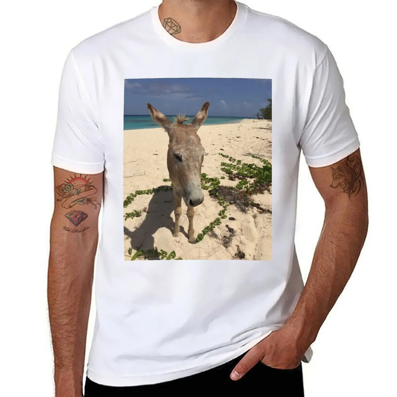 Wild Donkey on Grand Turk Island Beach T-Shirt anime t shirts for man anime t shirts oversize T-Shirt
Wild Donkey on Grand Turk Island Beach T-Shirt anime t shirts for man anime t shirts oversize T-Shirt