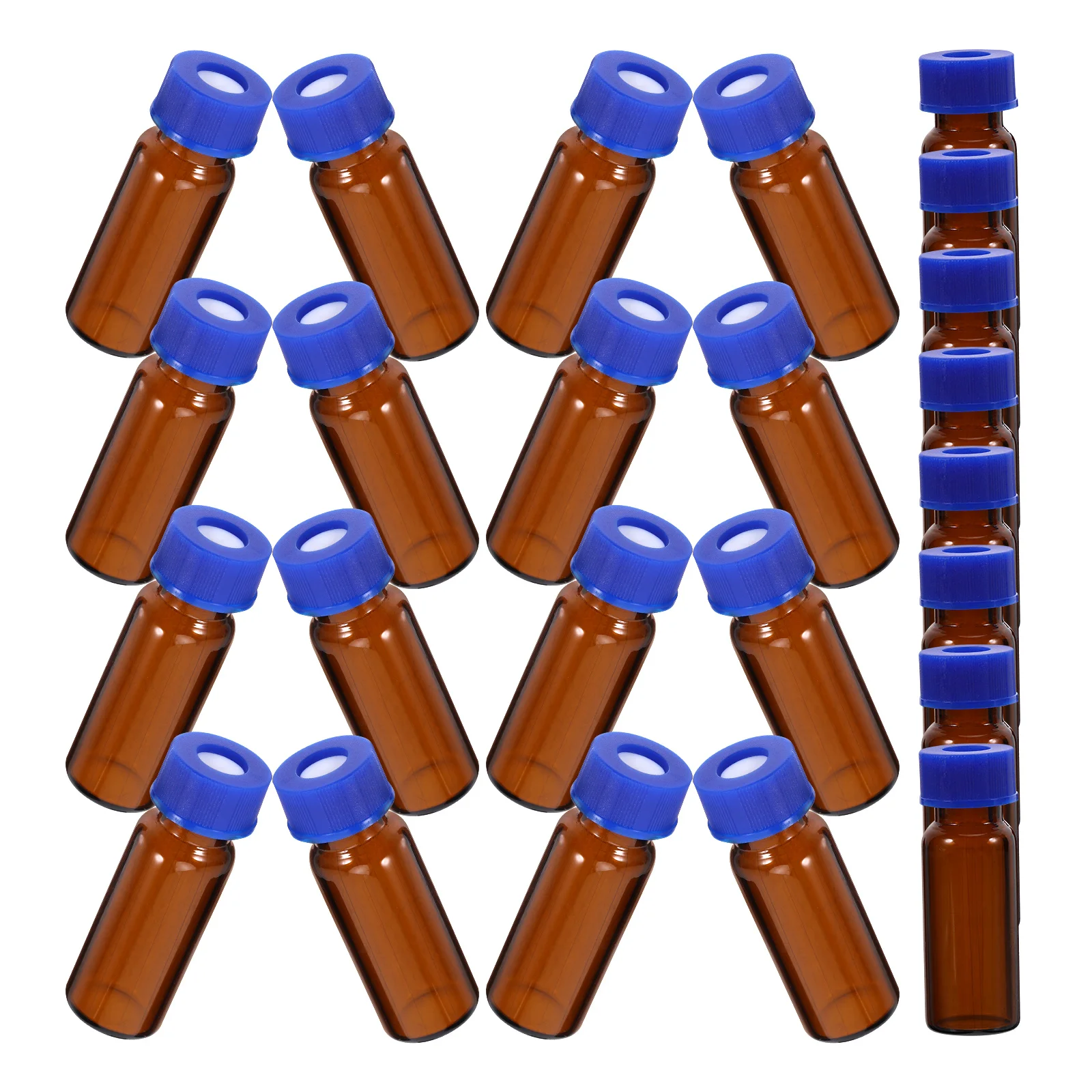 100pcs 1 5ml 2ml Brown Glass Vials Caps Leakproof Sample Tiny Bottles Empty Sampling No Scale
100pcs 1 5ml 2ml Brown Glass Vials Caps Leakproof Sample Tiny Bottles Empty Sampling No Scale