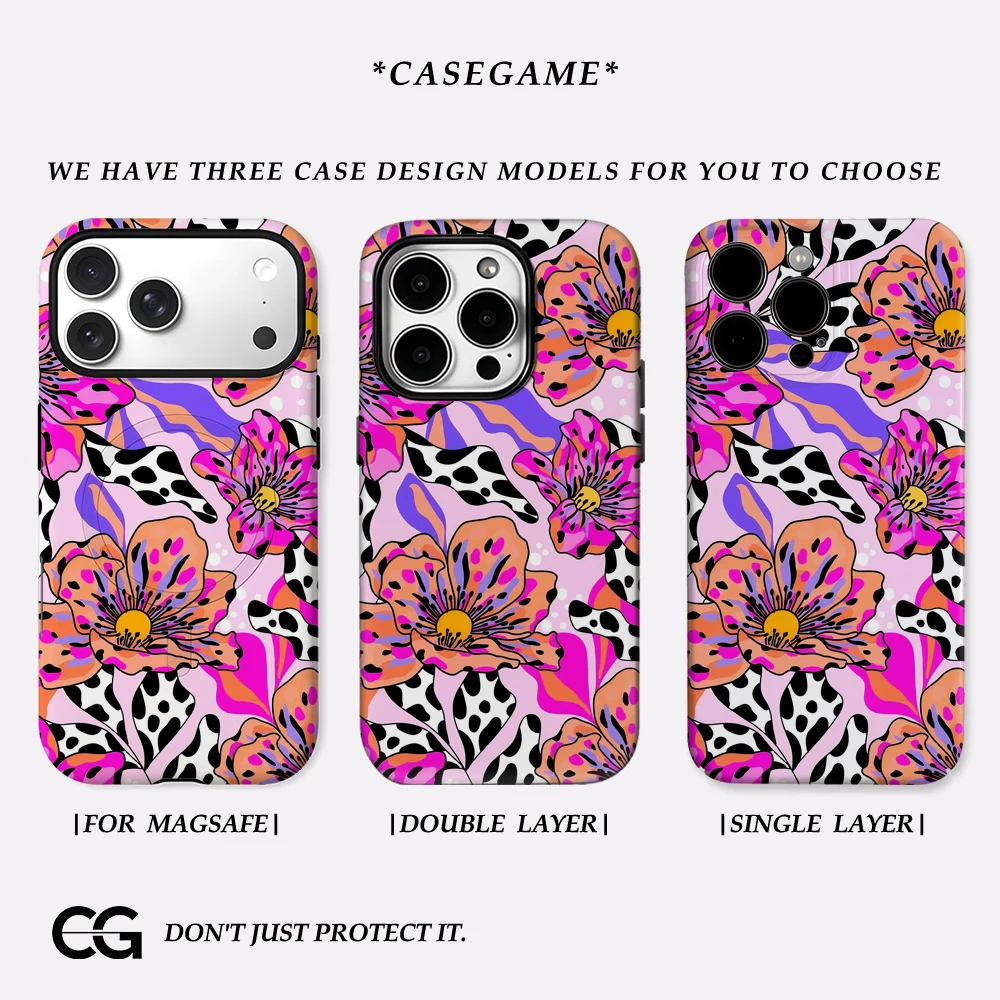 Neon Floral Leopard Phone Case for iPhone 17 16 15 14 13 12 11 X XS XR XSMAX 7 8 Air Pro Max Plus Luxury Double-layer Back Cover
Neon Floral Leopard Phone Case for iPhone 17 16 15 14 13 12 11 X XS XR XSMAX 7 8 Air Pro Max Plus Luxury Double-layer Back Cover
