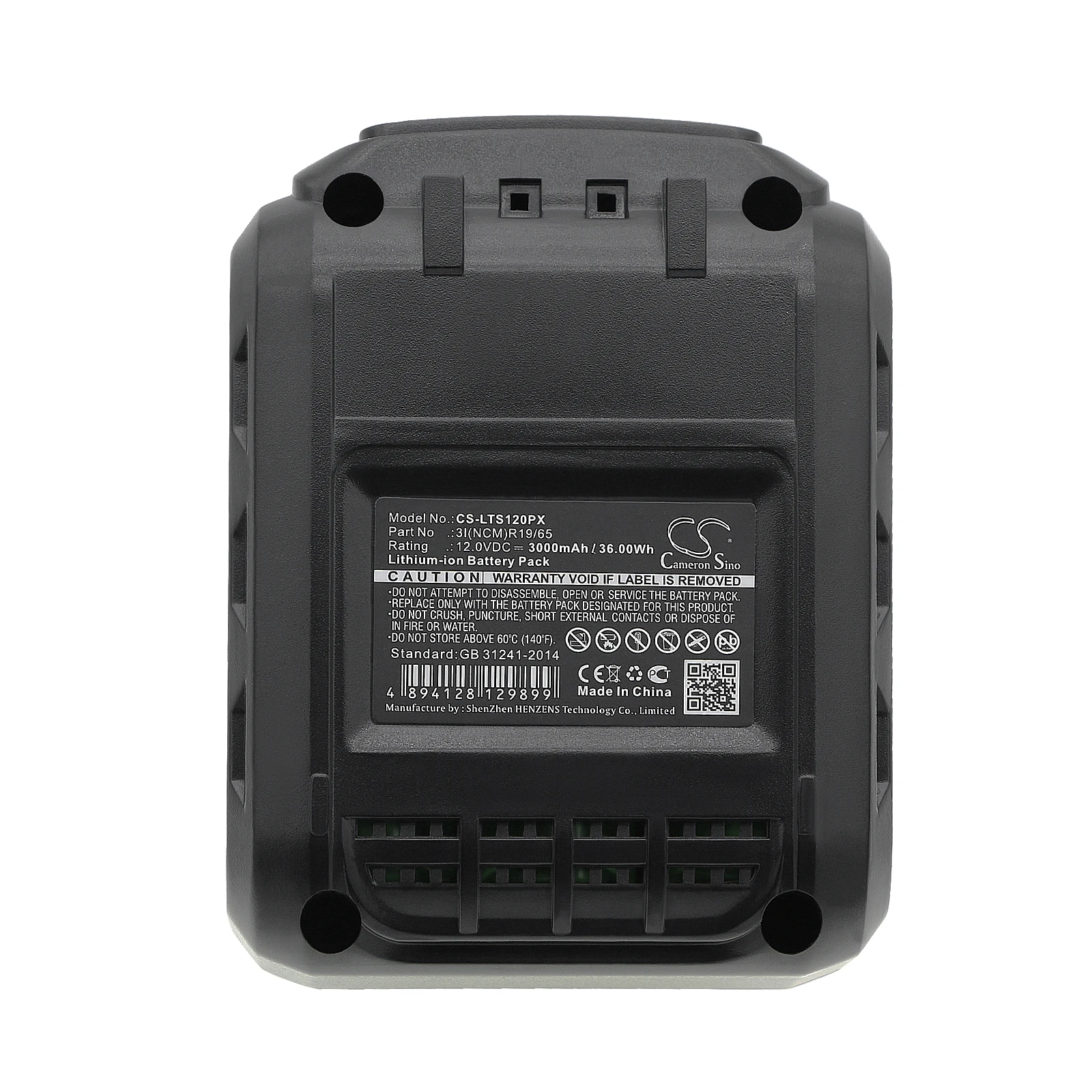Сменный аккумулятор CS для LUX-TOOLS ABS-12-Li PN:3I(NCM)R19/65 3000 мАч / 36 Вт·ч
Сменный аккумулятор CS для LUX-TOOLS ABS-12-Li PN:3I(NCM)R19/65 3000 мАч / 36 Вт·ч