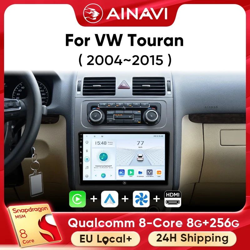 Ainavi Car Radio For Volkswagen VW Touran 2004 2007 2009 2011 2013 2015 Wireless Carplay Android Auto Car Multimedia 4G Player
Ainavi Car Radio For Volkswagen VW Touran 2004 2007 2009 2011 2013 2015 Wireless Carplay Android Auto Car Multimedia 4G Player