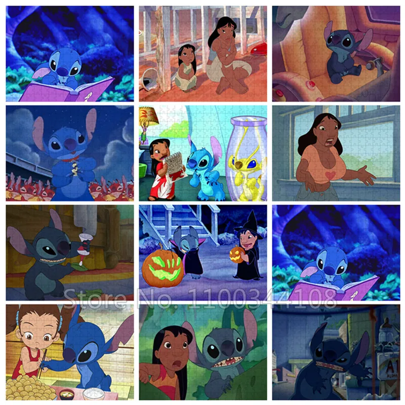 Lilo & Stitch Puzzle Disney Movie 300/500/1000 Pieces Jigsaw Puzzles Adults Decompressing Toys Children's Handmade Decorations
Lilo & Stitch Puzzle Disney Movie 300/500/1000 Pieces Jigsaw Puzzles Adults Decompressing Toys Children's Handmade Decorations