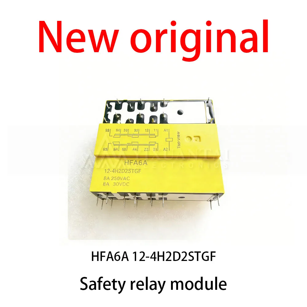 1Pcs/Lot New original HFA6A 12-4H2D2STGF Safety relay module
1Pcs/Lot New original HFA6A 12-4H2D2STGF Safety relay module