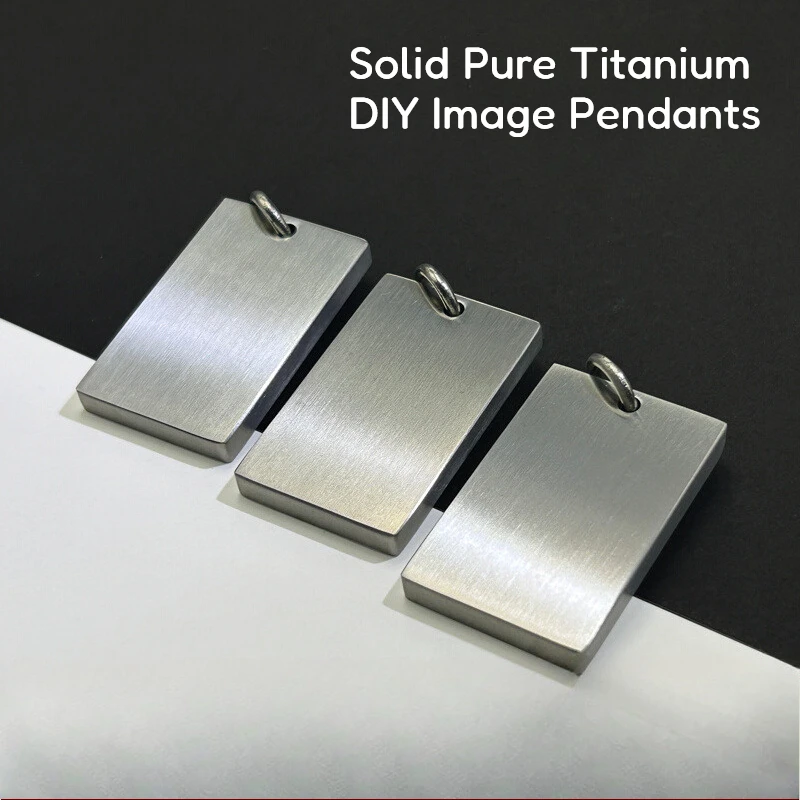 Personalized DIY Pure Titanium Alloy Tags Shiny Polished Brushed Diy Custom Engraved Image Burnt Color Tags Wholesale
Personalized DIY Pure Titanium Alloy Tags Shiny Polished Brushed Diy Custom Engraved Image Burnt Color Tags Wholesale