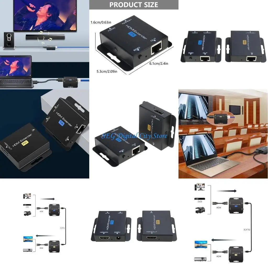 U75B HDMI-совместимого сигнала Extender Cat5/6 Ethernet Extender 1080p-до 60meters без задержки для PC HDTV
U75B HDMI-совместимого сигнала Extender Cat5/6 Ethernet Extender 1080p-до 60meters без задержки для PC HDTV