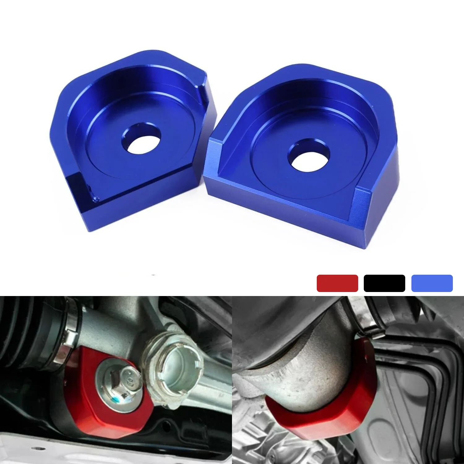 Pair 6061-T6 Aluminum Red Blue Black Steering Rack Lock Lockdown for Toyota GT86 Subaru BRZ Scion FR-S
Pair 6061-T6 Aluminum Red Blue Black Steering Rack Lock Lockdown for Toyota GT86 Subaru BRZ Scion FR-S